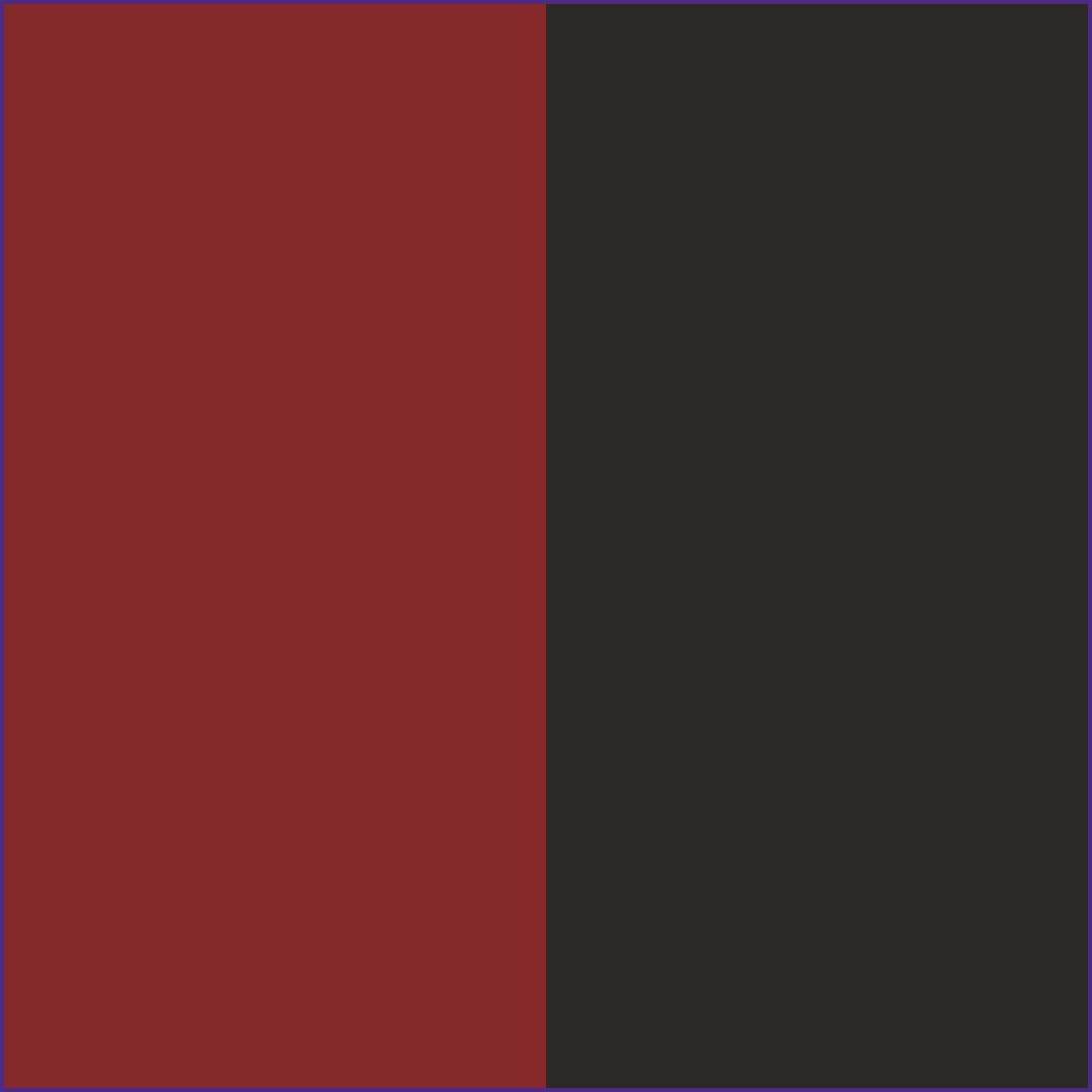 Maroon/Black CowBibs