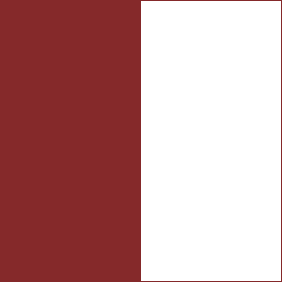 Maroon/White CowBibs