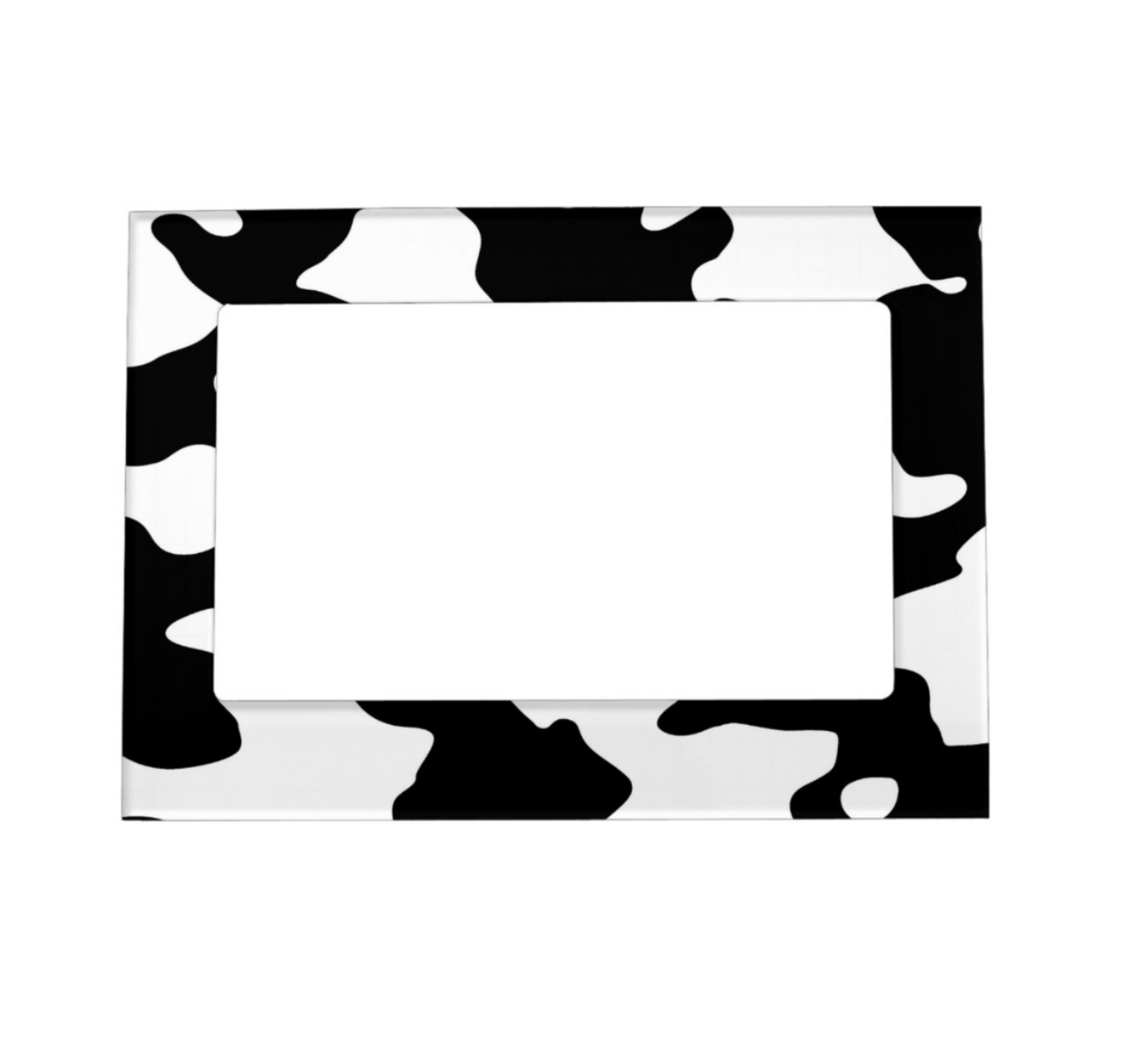 Cow Magnetic Fridge Frame (Add Your Logo Anywhere)