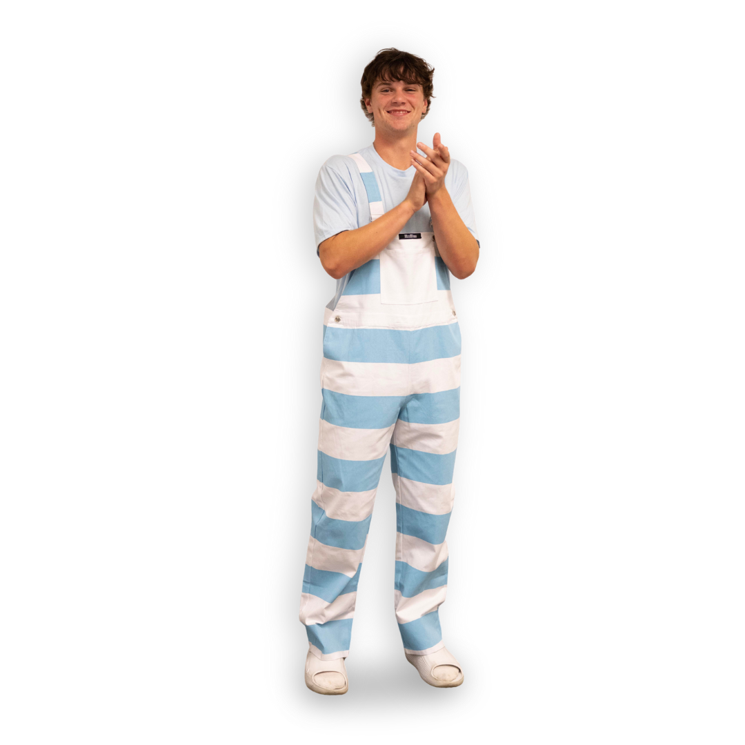 Light Blue/White RizBibs