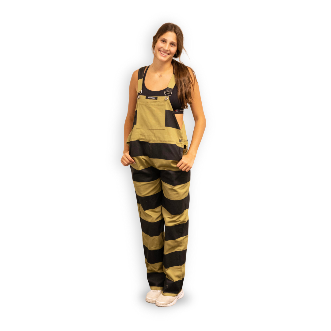 Old Gold/Black RizBibs
