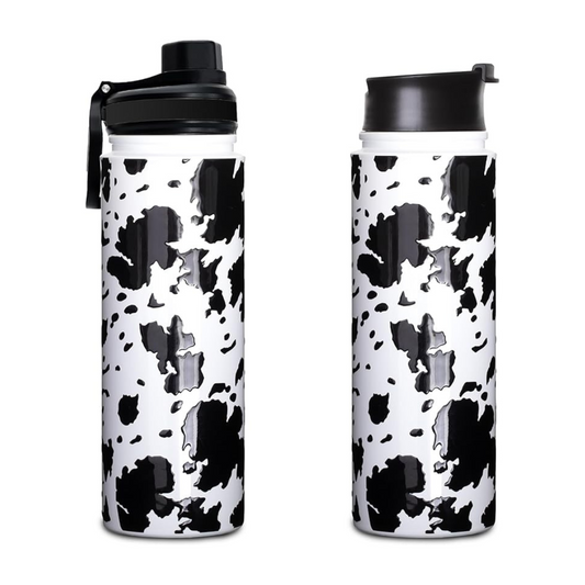 Cow Water Bottle (Add Your Logo Anywhere)