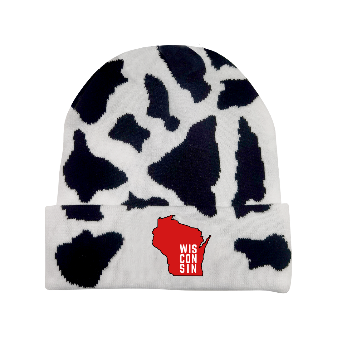 BadgerSwag Cow Beanie