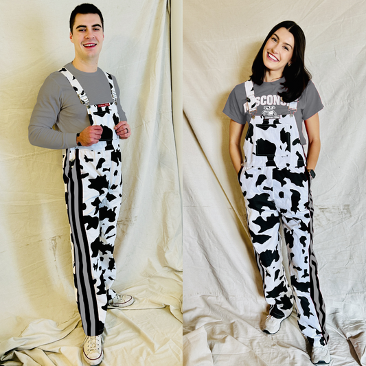 Black/Gray CowBibs