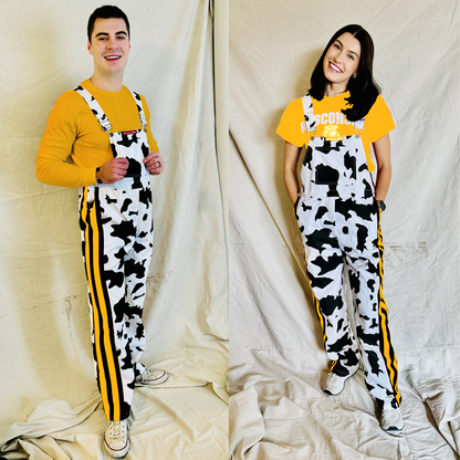 Gold/Black CowBibs