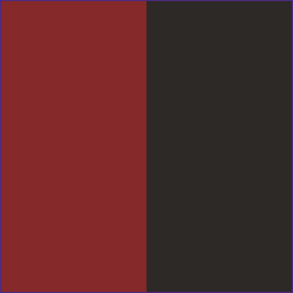 Maroon/Black CowBibs