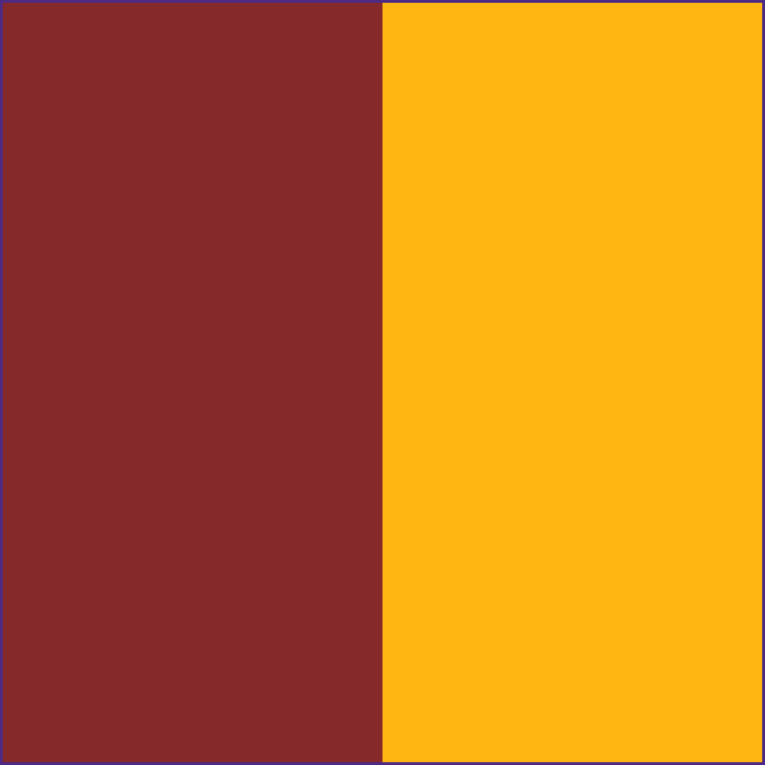 Maroon/Gold CowBibs