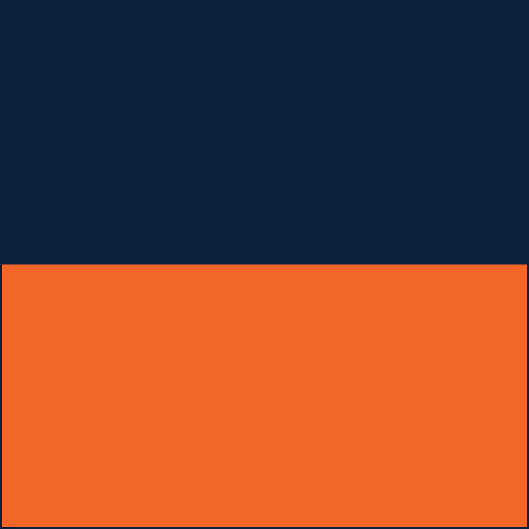 Navy/Orange RizBibs