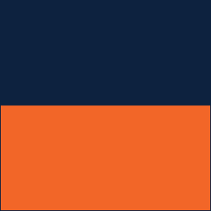 Navy/Orange RizBibs