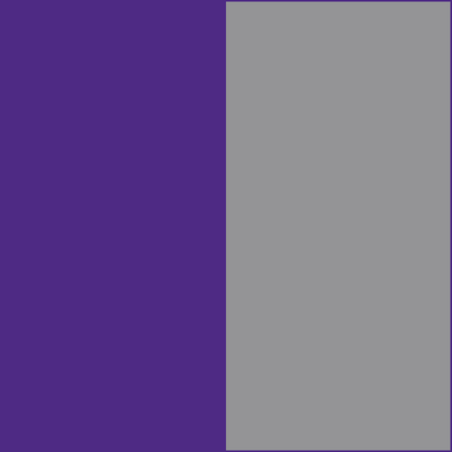 Purple/Gray CowBibs