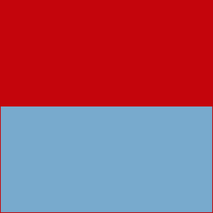 Red/Light Blue RizBibs