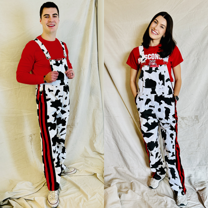 Red/Black CowBibs