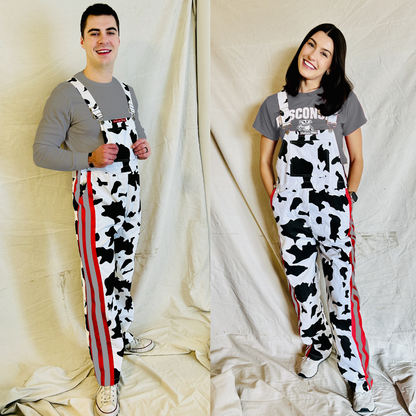 Red/Gray CowBibs