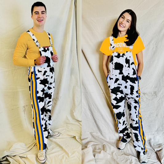Royal/Gold CowBibs