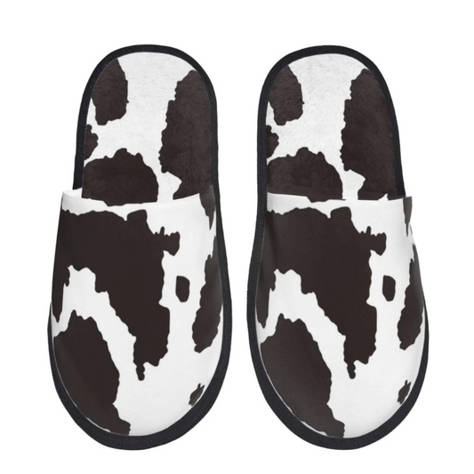 Cow Slippers (Add Your Logo Anywhere)