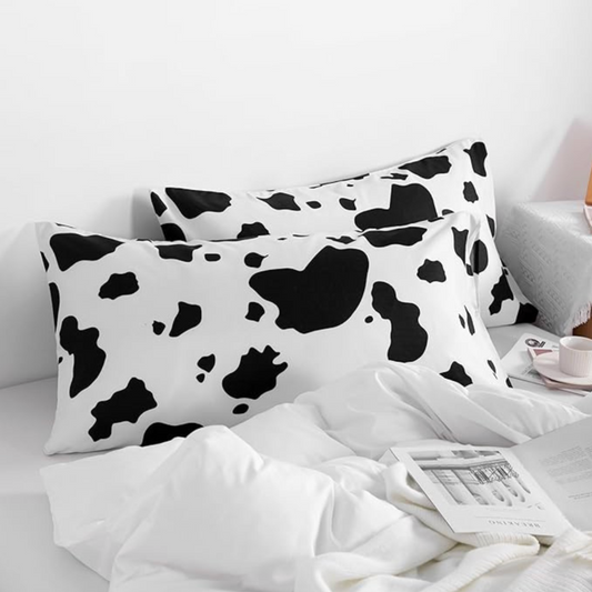 Cow Pillow Case (Add Your Logo Anywhere)
