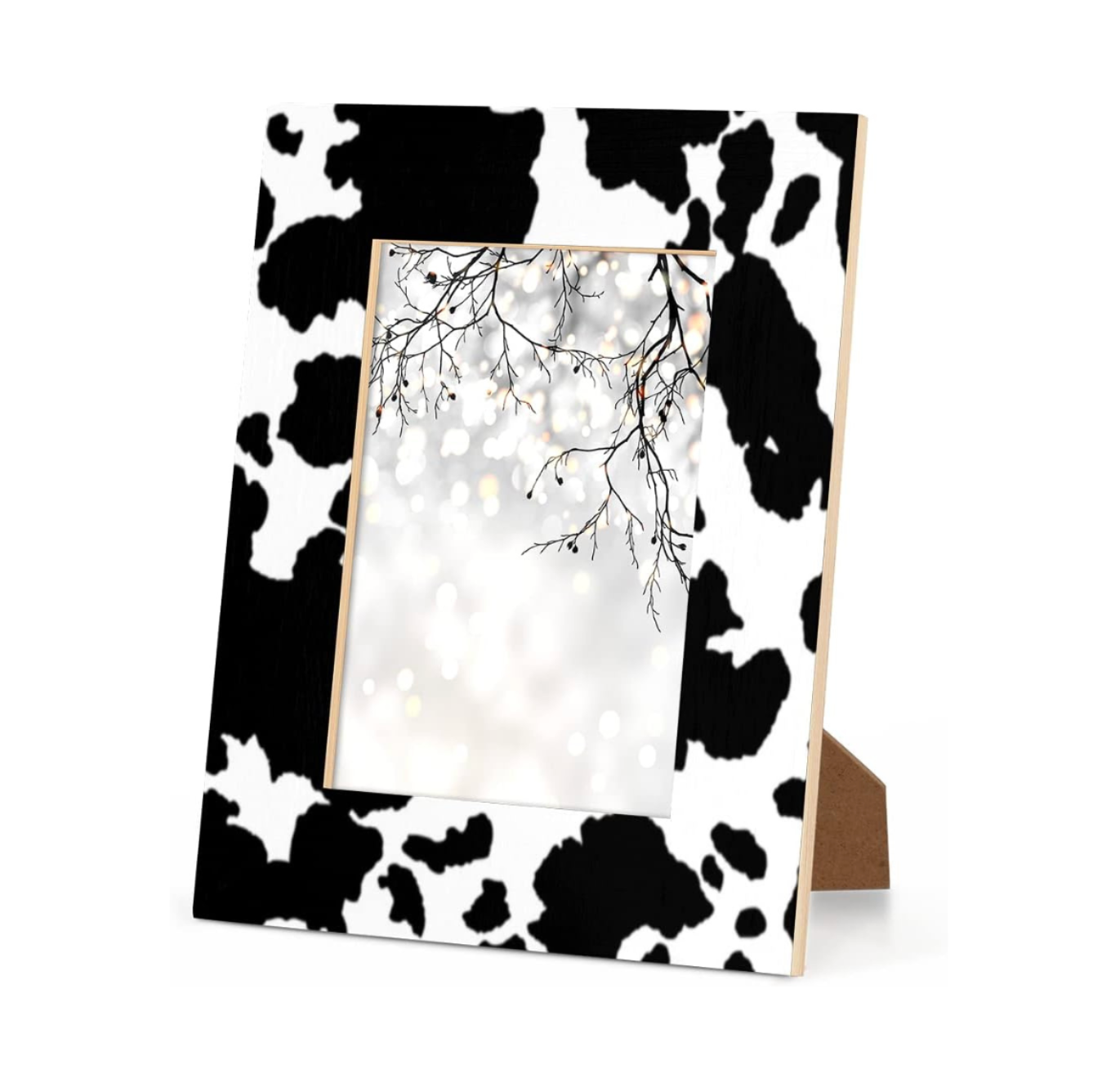Cow Photo Frame (Add Your Logo Anywhere)