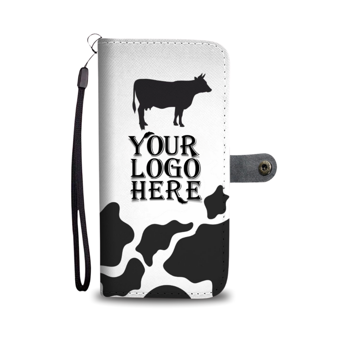Cow Phone Case Wallet