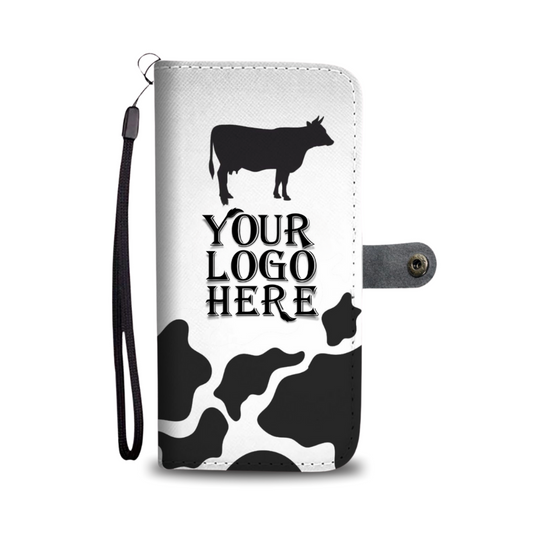 Cow Phone Case Wallet