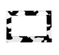 Cow Magnetic Fridge Frame (Add Your Logo Anywhere)