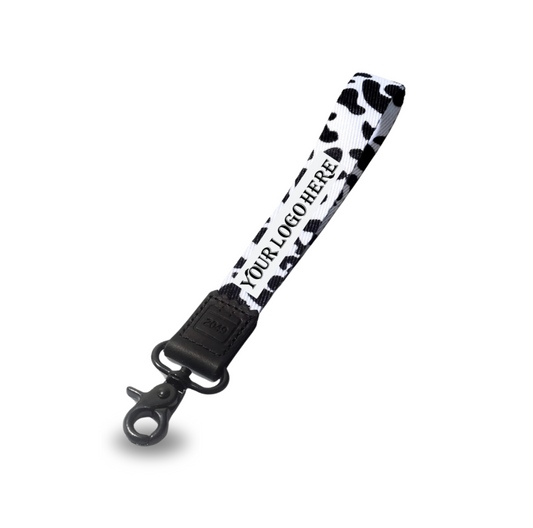 Cow Wrist Lanyard Key Chain