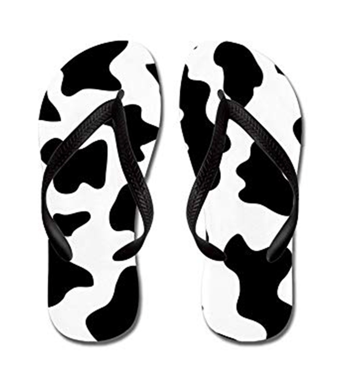 Cow Flip Flops (Add Your Logo Anywhere)