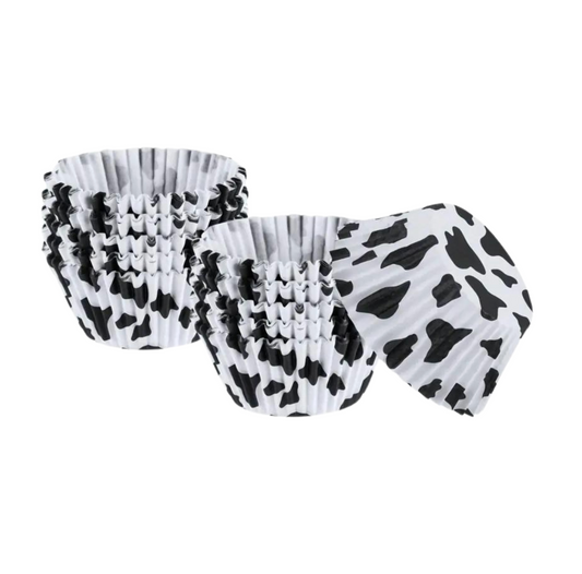 Cow Cupcake Liners (No Logo Option)