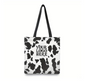 Cow Canvas Tote