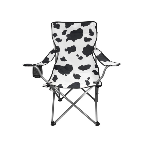 Cow Camping Chair (Add Your Logo Anywhere)