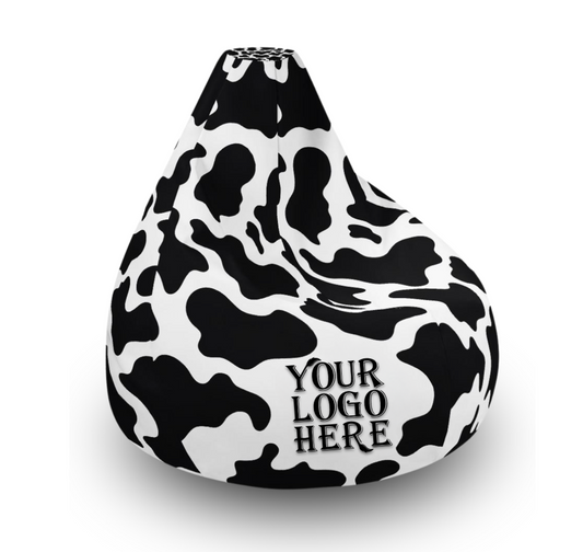 Cow Bean Bag Cover (Cover only, No beans)