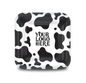9" Square Cow Paper Plate