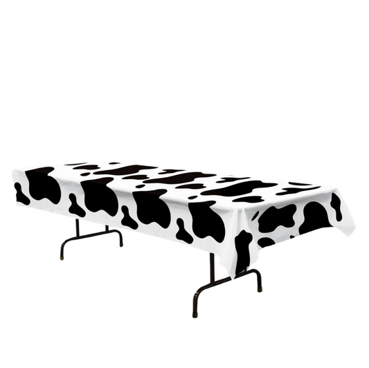 Cow Table Cloth (Add Your Logo Anywhere)