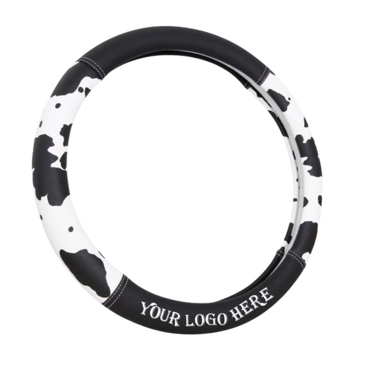 Cow Steering Wheel Cover